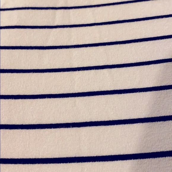a pnew day white black stripes blouse size _L - Picture 8 of 8
